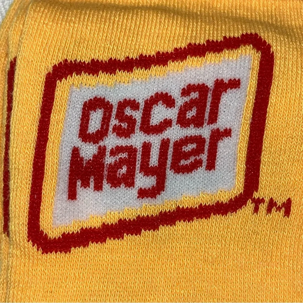 Odd Sox Oscar‎ Mayer Hot Dog Weinermobile Crew Socks New with Tag